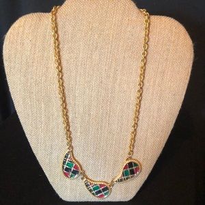 Colorful Gold Color with Multi Colored design